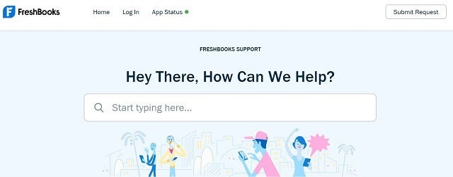 Freshbooks review support