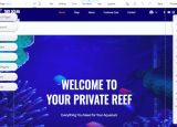 Wix aquariam template