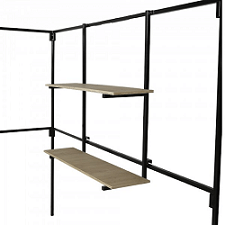 market stall shelving